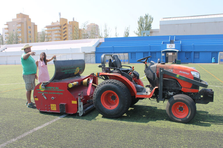 Peñíscola continúa con el Plan anual de Mejora de Infraestructuras Deportivas