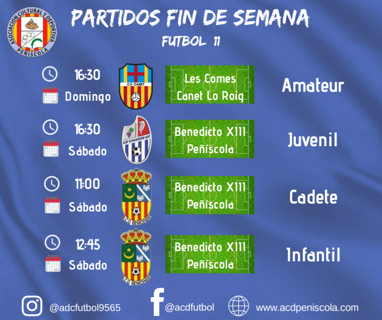 Partidos fin de semana 8/9 Feb