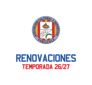 RENOVACIONES 26/27
